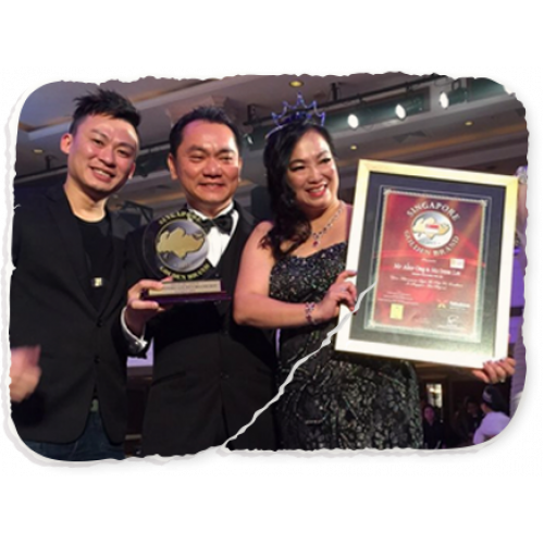Emerging Enterprise Award & Singapore Golden Brand Award